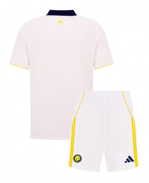 Günstige Al-Nassr 3rd trikot Kinder 2025-26 Kurzarm (+ Kurze Hosen)
